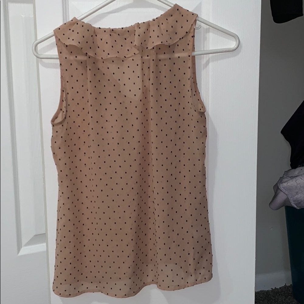LOFT dot blouse - Picture 2 of 3